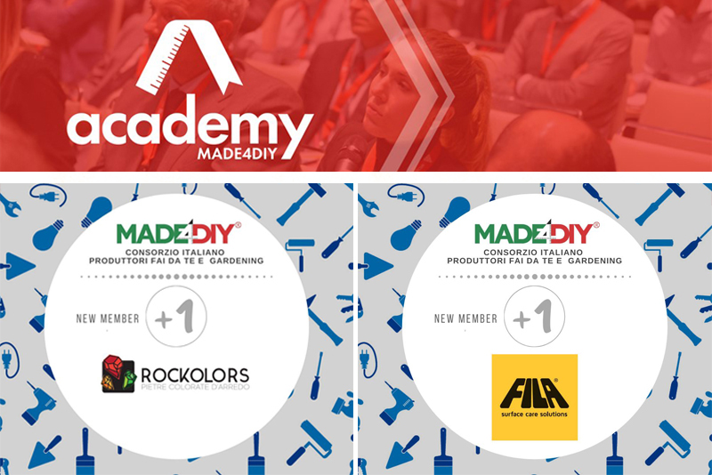 Made4Diy: nuovo progetto Academy e 2 nuovi associati