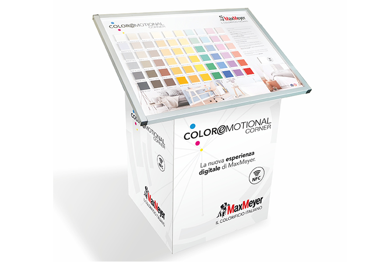 Coloremotional Corner, il punto vendita phygital by MaxMeyer